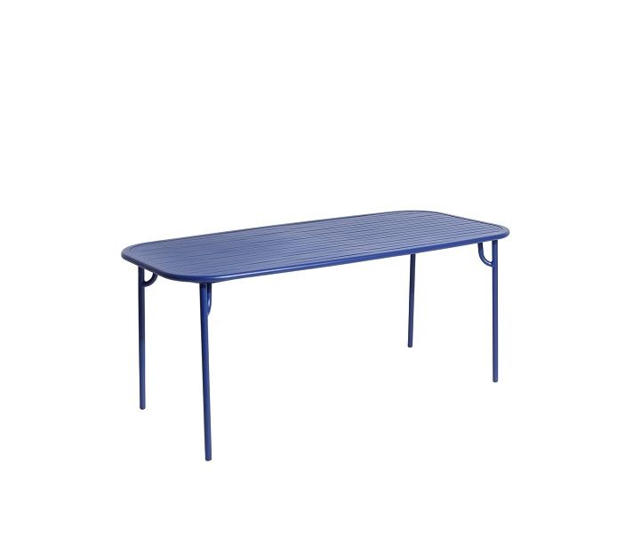 Week-End Rectangle Table Petite Friture Blue